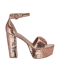 Guess Women's Seton Two-Piece Platform Dress Sandals