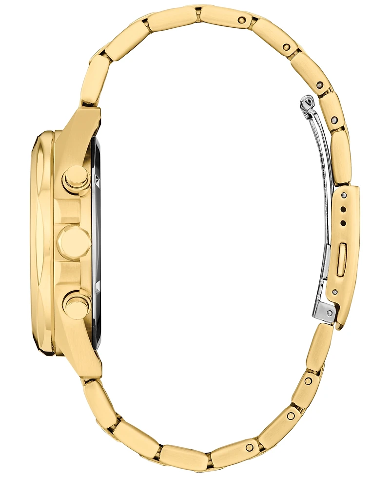 Citizen Eco-Drive Men's Chronograph Gold-Tone Stainless Steel Bracelet Watch 41mm