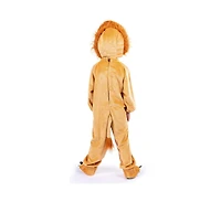 Dress Up America Lion Jumpsuit & Hood Costume - Toddlers Boys Girls