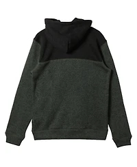 Quiksilver Men's Keller Block Zip Long Sleeve Hoodie