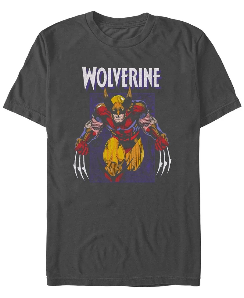 Fifth Sun Men's Wolverine Stance Short Sleeve T-Shirt