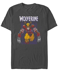 Fifth Sun Men's Wolverine Stance Short Sleeve T-Shirt