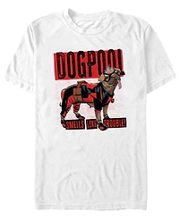 Fifth Sun Men's Dogpool Trouble Short Sleeve T-Shirt