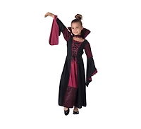 Dress Up America Vampiress & Necklace Costume Set - Kids Girls