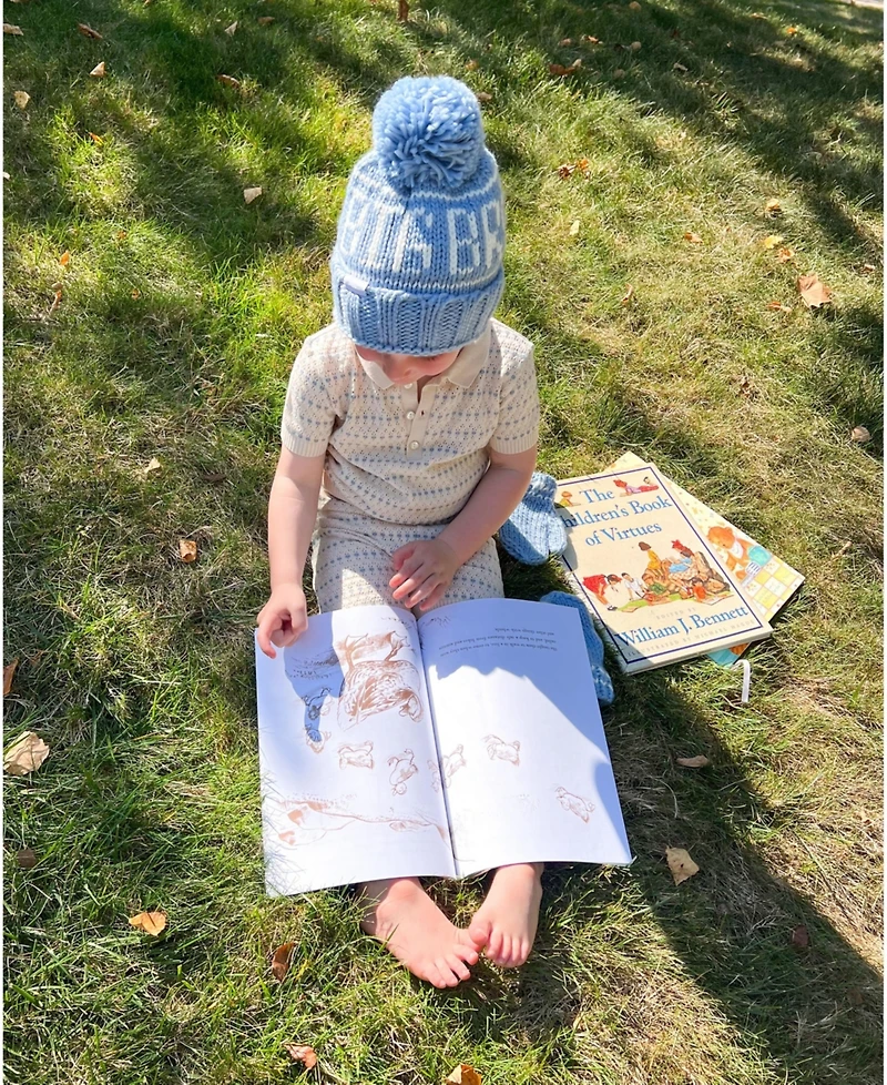 Bits & Bows Boys Big Bro Bobble Hat