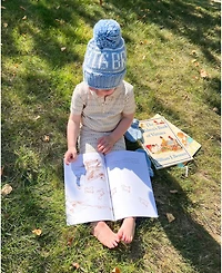 Bits & Bows Boys Big Bro Bobble Hat