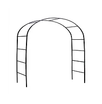 Slickblue 7'8'' Metal Garden Arch Trellis Adjustable Arbor Trellis for Climbing Plants & Garden Support