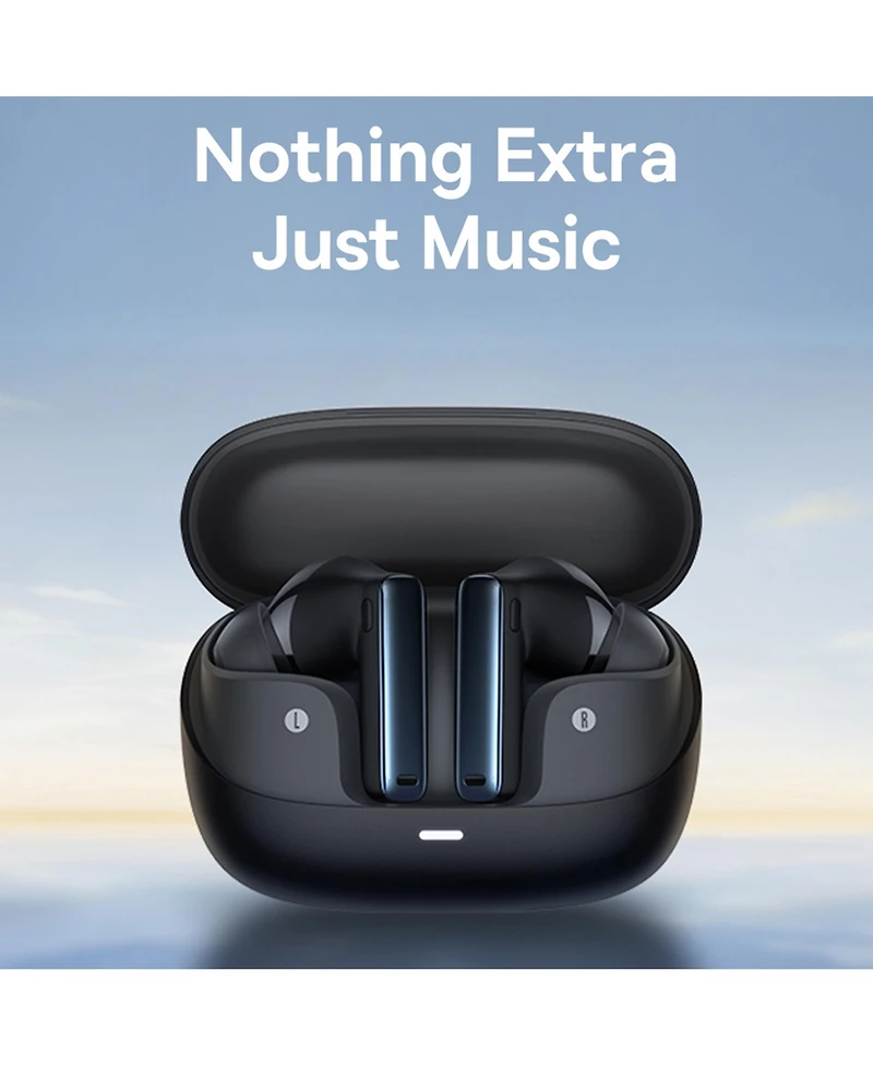 Baseus M2s Wireless Earbuds Active Noise Cancelling Earbuds Blueteeth 5.3 Tws Headphones,Black