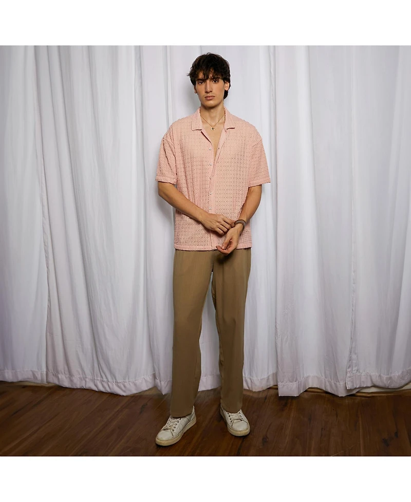 Strokes-Textured Shirt