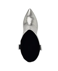 Guess Women's Wurlie Western Stiletto Heeled Slip-On Booties