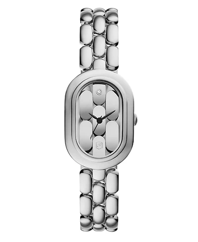 Fossil Women's Sloan Three-Hand Gold-Tone Stainless Steel Watch, 24mm