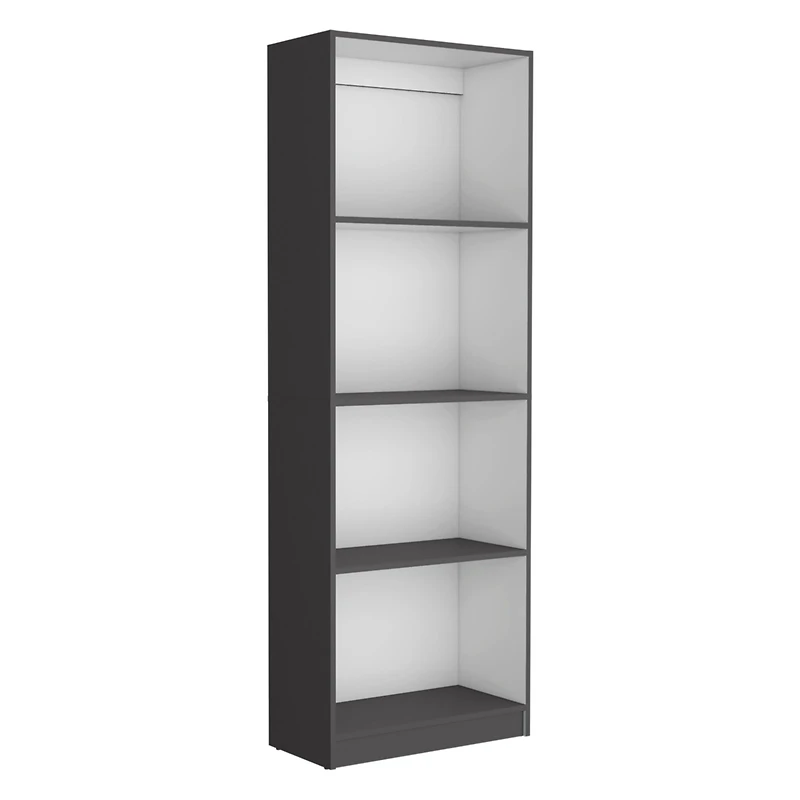 Vinton Bookcase with Spacious Tier-Shelving Design