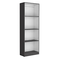 Vinton Bookcase with Spacious Tier-Shelving Design