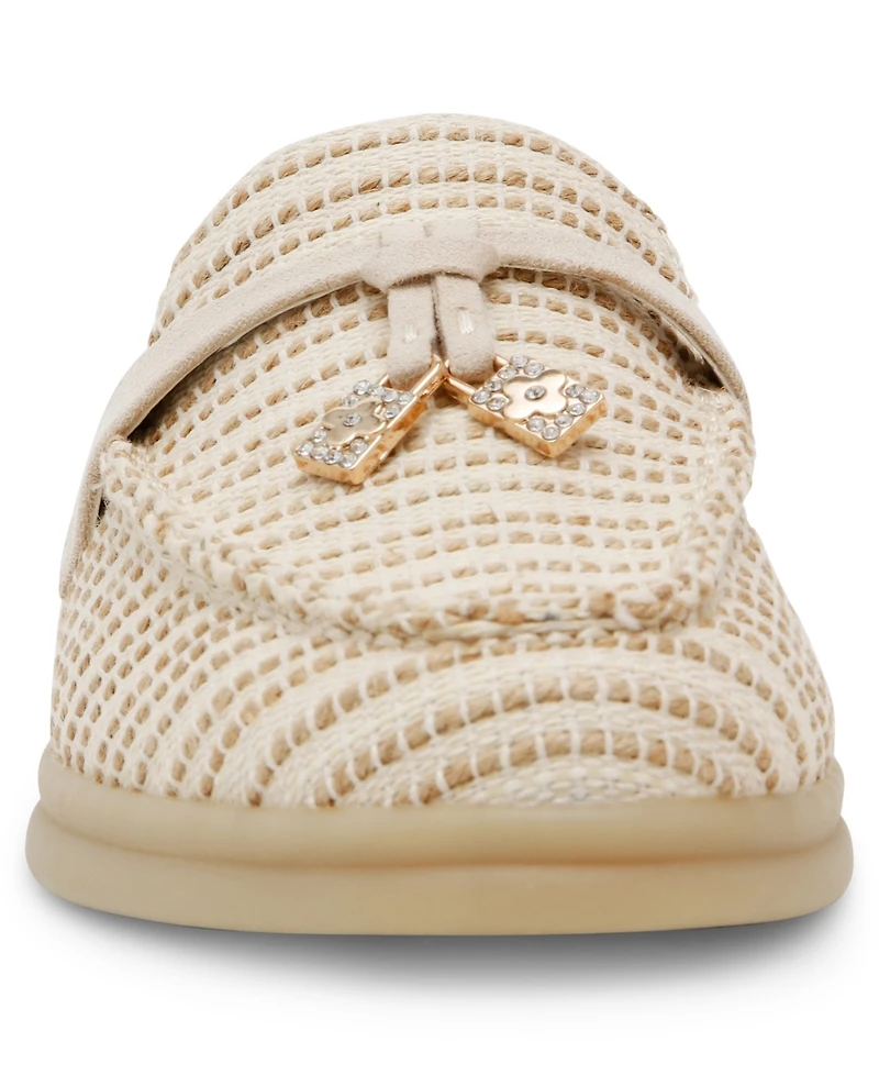 Anne Klein Women's Sadrine Slip Linen Loafers