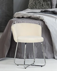 Hillsdale 25" Metal Marisol Vanity Stool