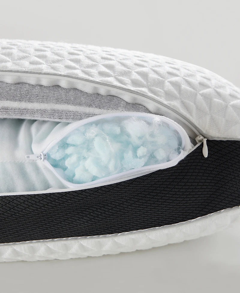 Nestl Cool Choice Customizable Memory Foam Blend Cooling Side Sleeper Pillow