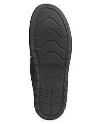 Weatherproof Men's Nylon Puffer Clog with Microplush Lining Indoor-Outdoor Sole Slipper