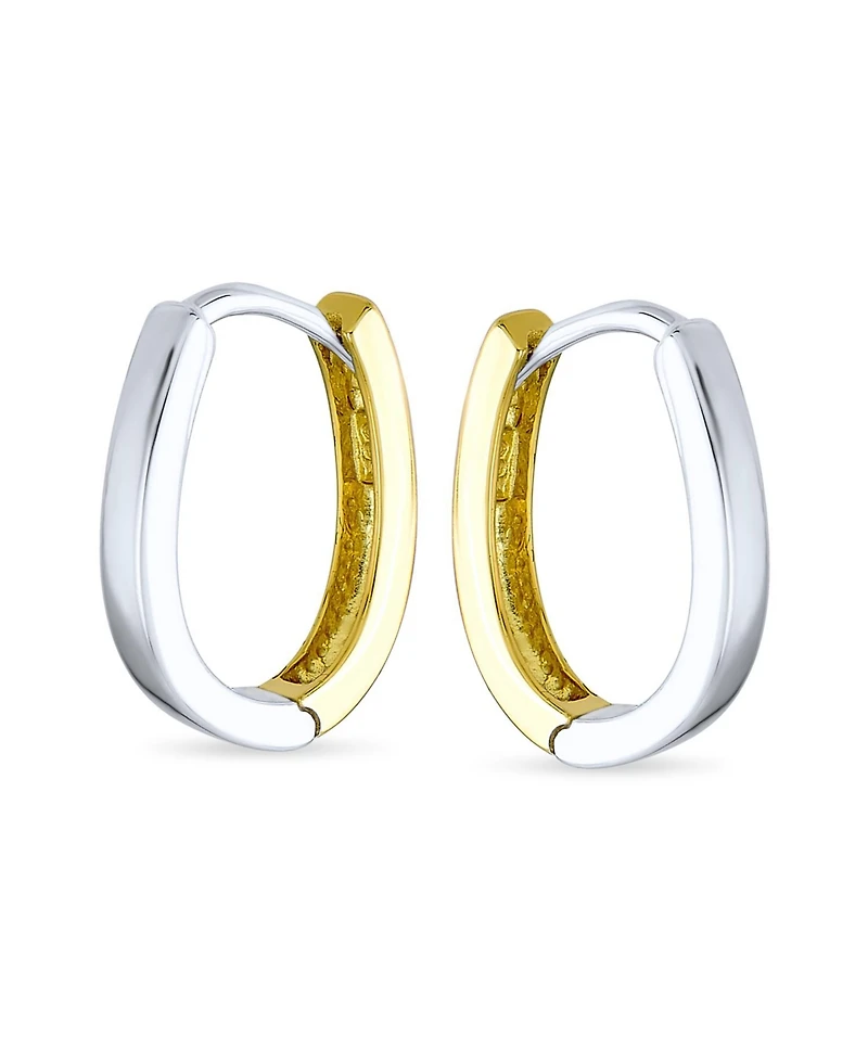 Bling Jewelry Square Pyramid Shaped Scroll Swirl Filigree Kpop Huggie Earrings Hoop .925 Sterling Silver