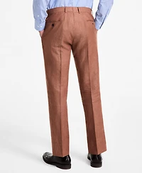 B by Brooks Brothers Men's Linen Classic-Fit Suit Separates Pant