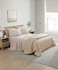 Swift Home Grid Plaid Reversible -Pc. Comforter Set