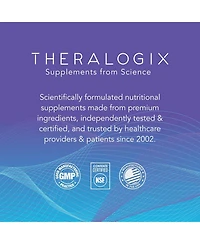 Theralogix TherOmega Omega-3 Fish Oil - Heart and Brain Health, Nsf Certified