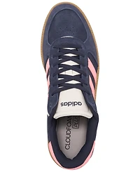 Adidas Women's Breaknet Sleek Suede Casual Sneakers from Finish Line