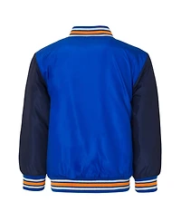 Hot Wheels Toddler Boys Zip Up Varsity Bomber Jacket to (3T - 10-12)