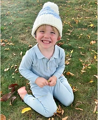 Bits & Bows Boys Golf Bobble Hat