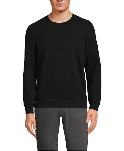 Lands' End Men's Long Sleeve Serious Sweats Crew Sweatshirt