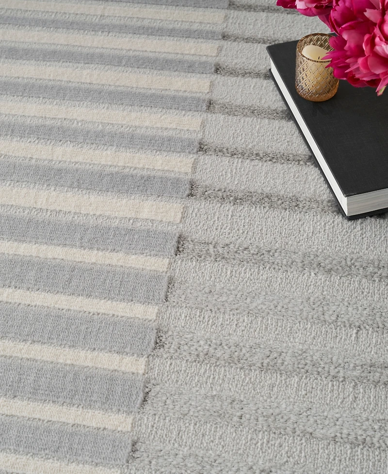 Nourison Home Brushstrokes BSK04 7'10"x9'10" Area Rug