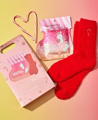 Tonymoly 2-Pc. Cozy & Sweet Candy Cane Foot Mask & Socks Set