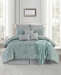 Sunham Sloan Blossom 14-Pc. Comforter Set, Queen