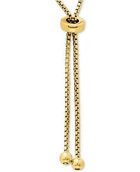 Giani Bernini Cubic Zirconia Curved Bar Bolo Bracelet, Created for Macy's