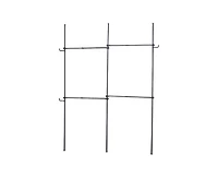 Slickblue Double Adjustable Clothing Rack for Hanging Clothes
