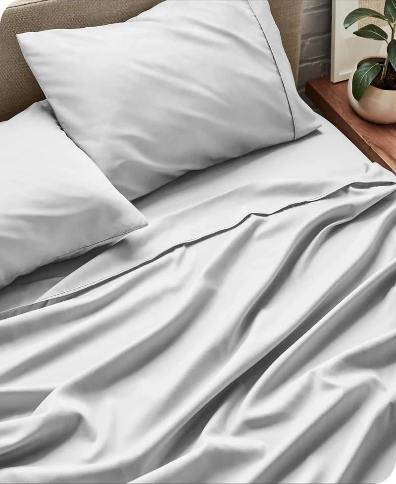 Bare Home Ultra-Soft Double Brushed Sheet Set