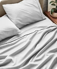 Bare Home Ultra-Soft Double Brushed Sheet Set