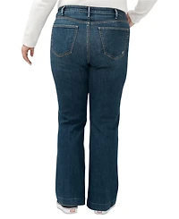 Silver Jeans Co. Plus Size Isbister 70s Flare Jeans