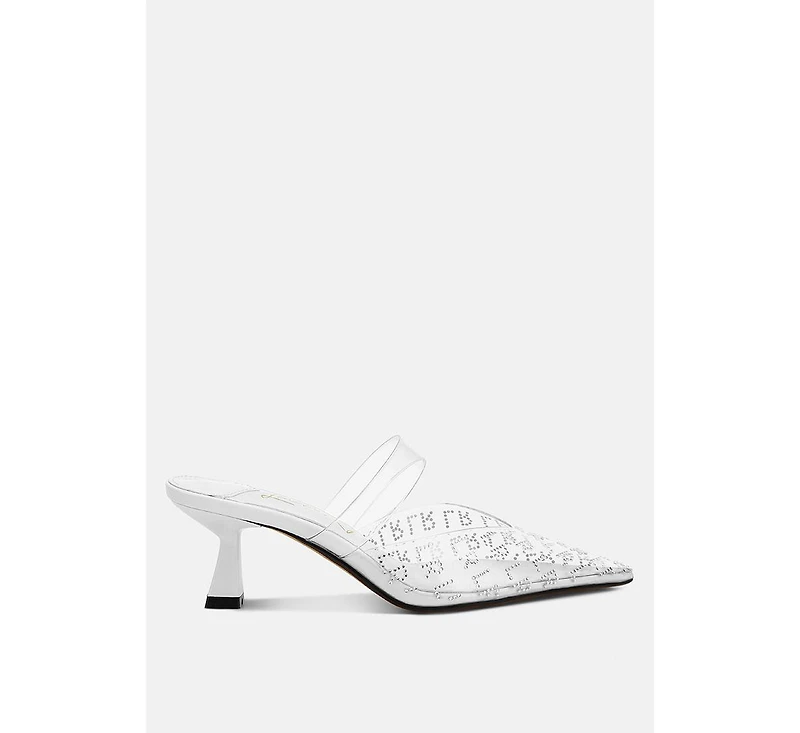 Holin Pointed Toe Kitten Heels Women