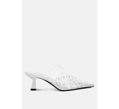 Holin Pointed Toe Kitten Heels Women