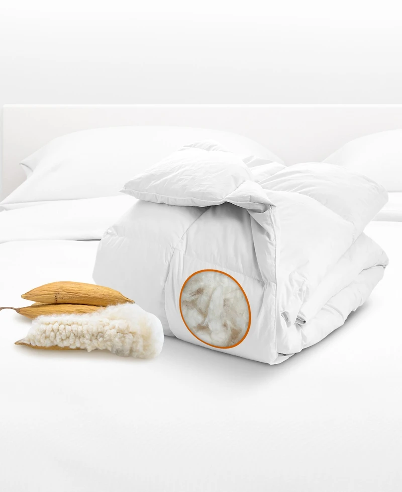 Cheer Collection Natural Kapok Fiber Luxury Comforter, King