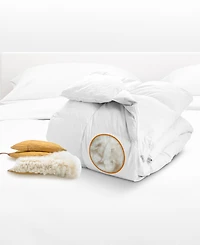 Cheer Collection Natural Kapok Fiber Luxury Comforter, King