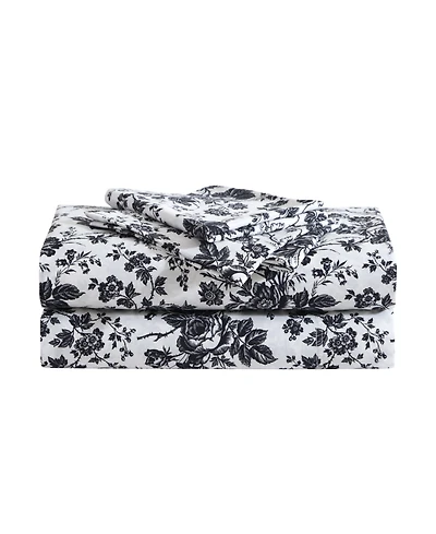 Betsey Johnson Printed Microfiber 3 Piece Sheet Set