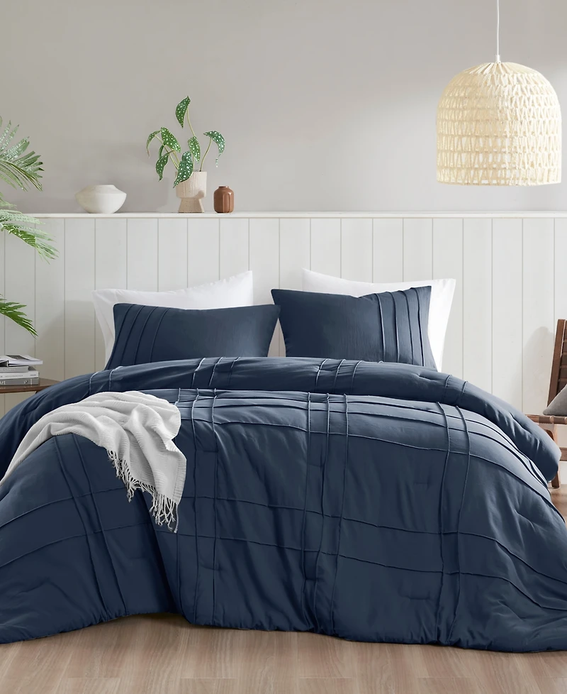 510 Design Porter Pleated 3-Pc. Comforter Set