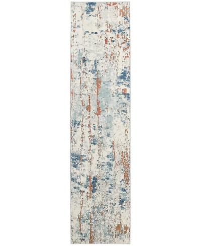 Nourison Home Quarry QUA01 2'2"x7'6" Runner Area Rug