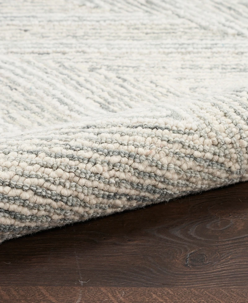 Nourison Home Interlock ITL04 2'3"x7'6" Runner Area Rug