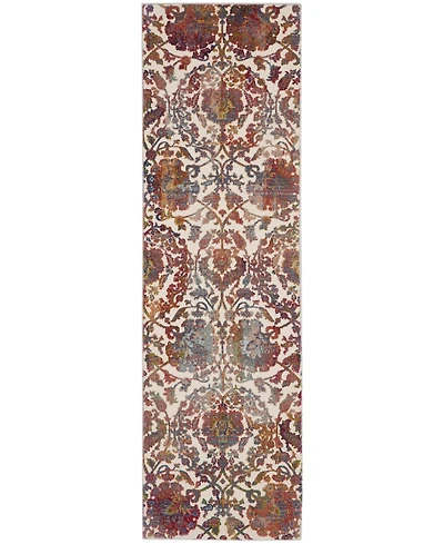 Nourison Home Ankara Global ANR06 2'4"x8' Runner Area Rug