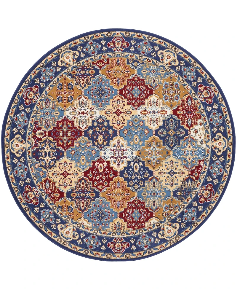 Nourison Home Grafix GRF31 8'x8' Round Area Rug