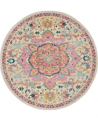 Nourison Home Passion PSN25 5'x5' Round Area Rug