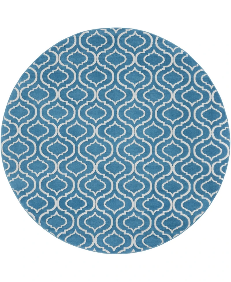 Nourison Home Jubilant JUB19 8'x8' Round Area Rug
