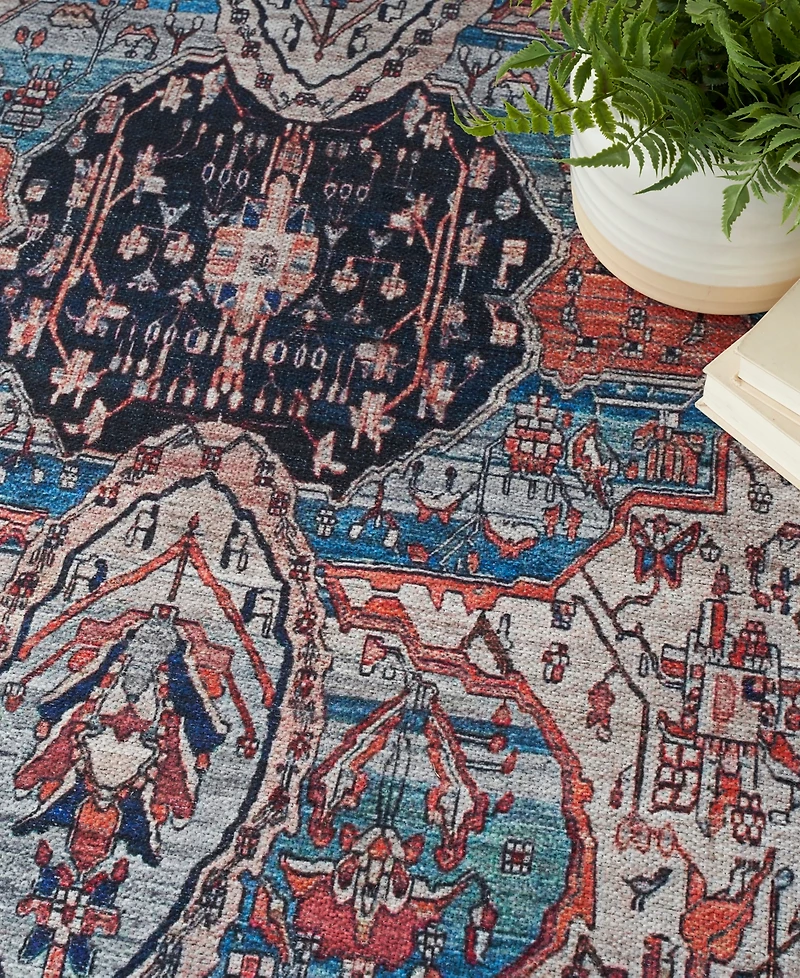 Nourison Home Grand Washables GRW05 7'10"x9'10" Area Rug
